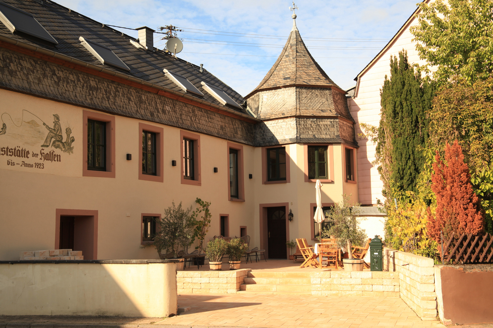 An der Mosel beim Weinfest 