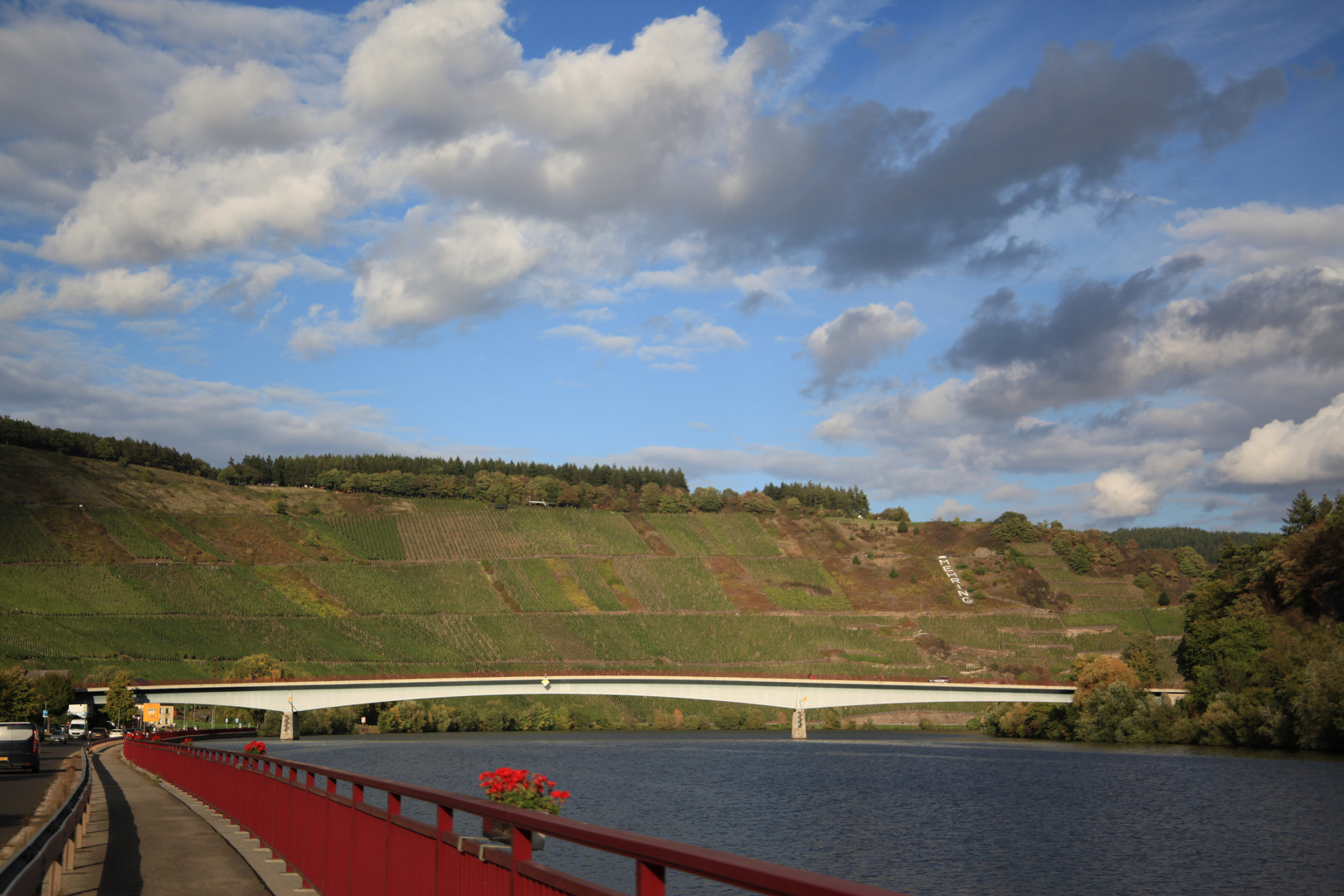 An der Mosel eine wunderschöne Aufnahme