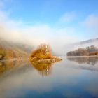 An der Mosel im Morgengrauen zwischen Kövenig und Reil