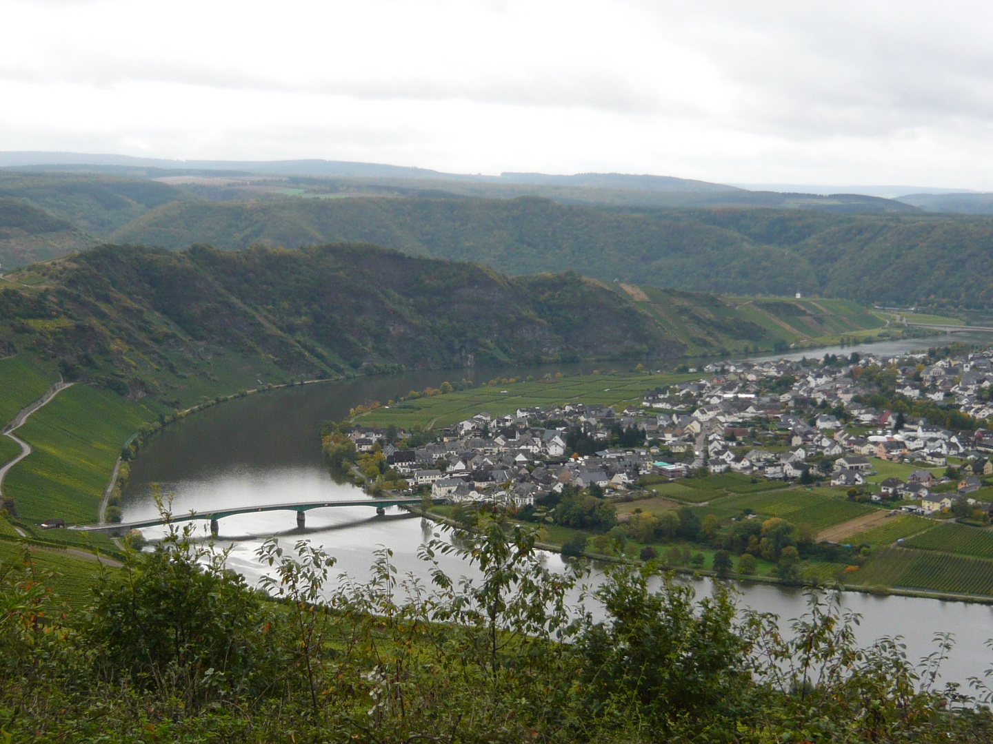 An der Mosel mit seine Traumhafte Naturlandschaft