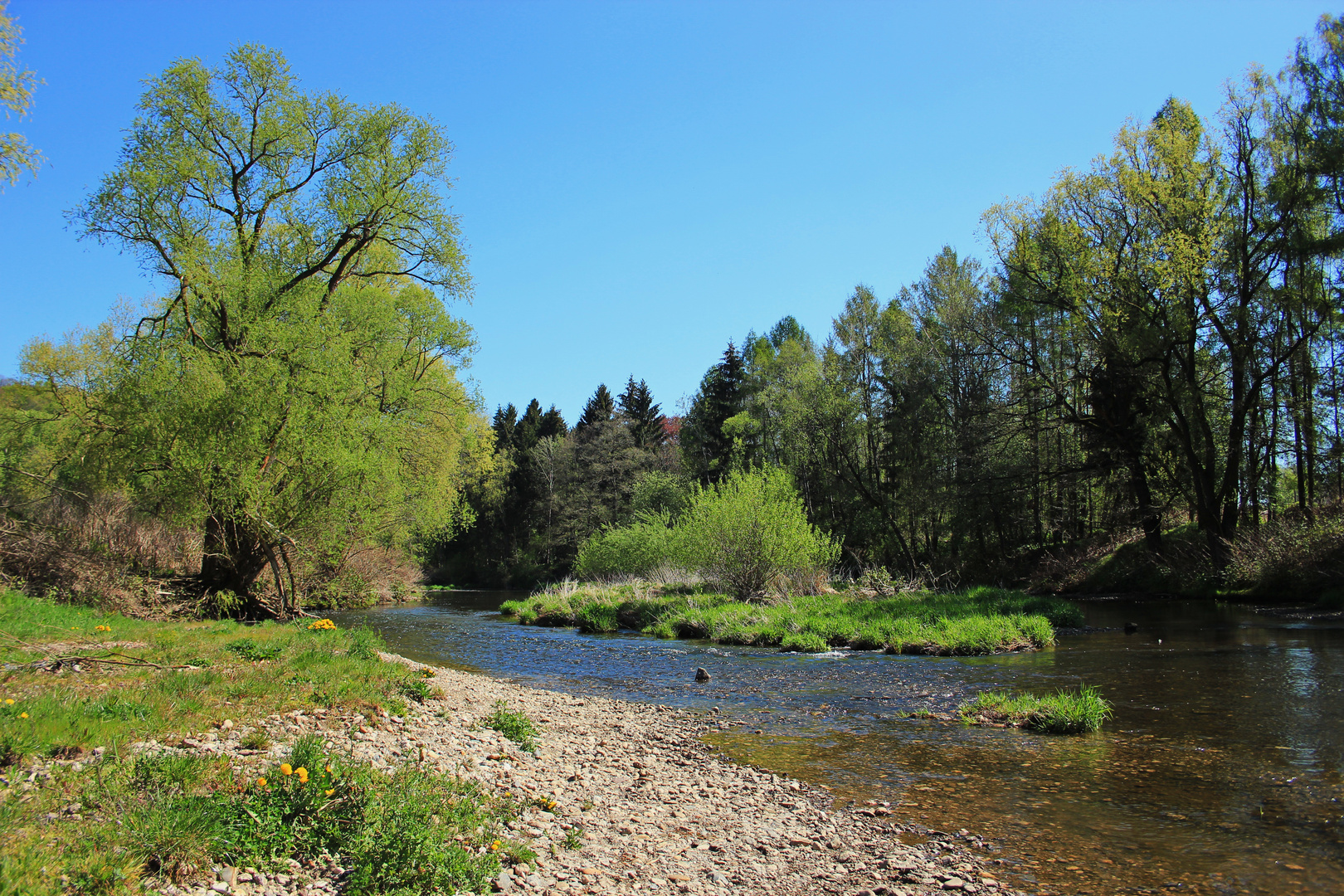 An der Mulde bei Wolkenburg