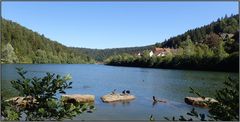 An der Nagoldtalsperre bei Seewald-Erzgrube... 