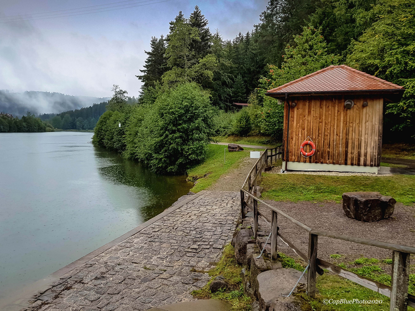 An der Nagoldtalsperre (Nähe Seewald-Erzgrube)