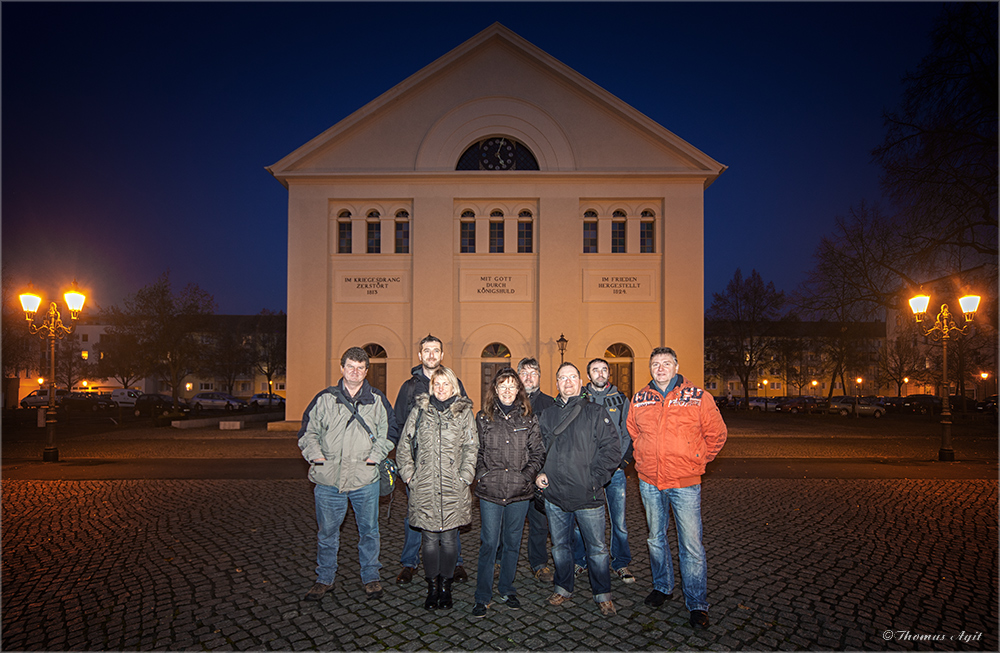 An der Nicolaikirche Magdeburg...