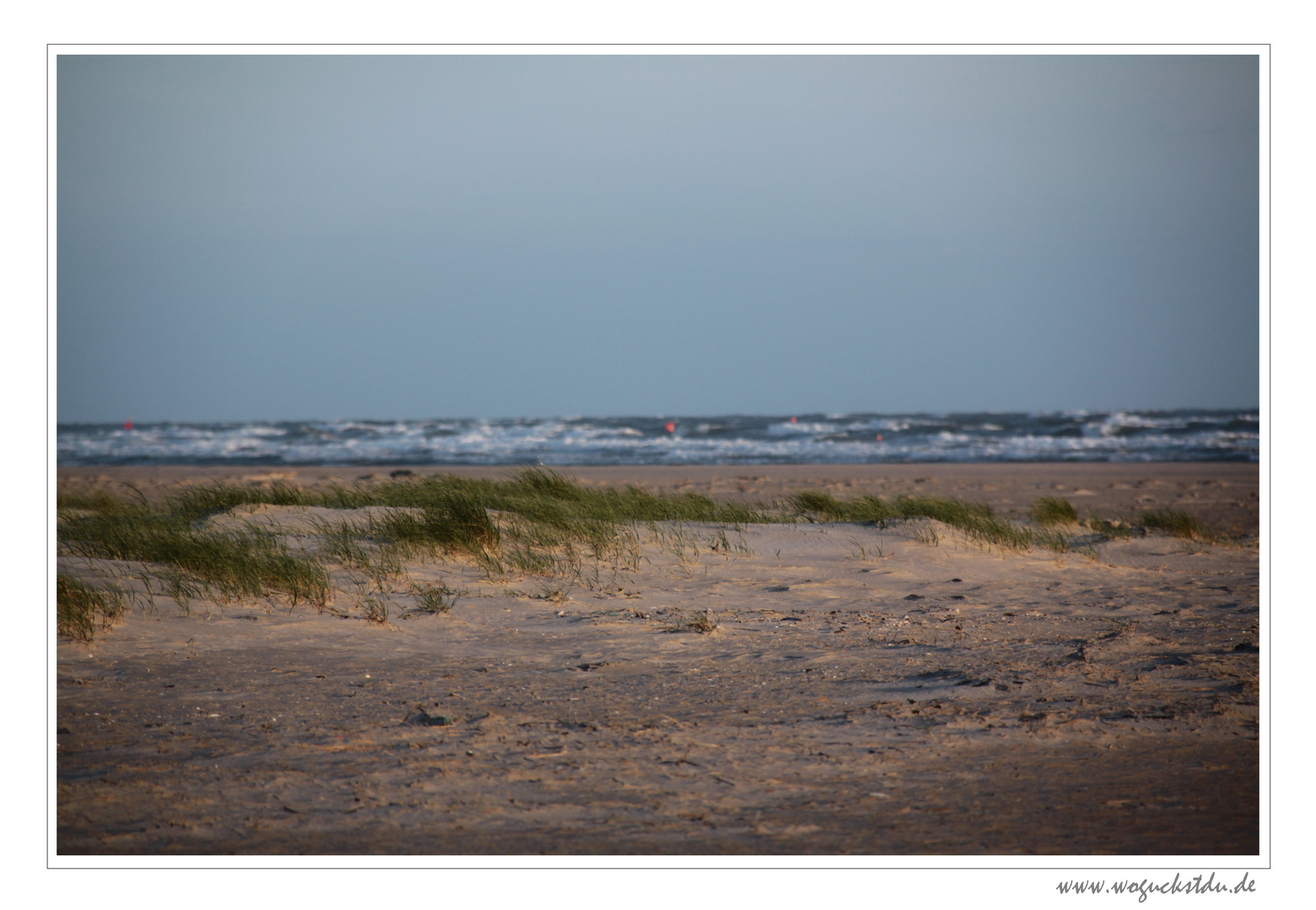 An der Nordsee...