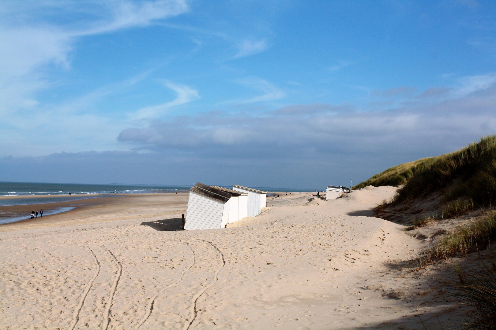 an der Nordsee im Herbst