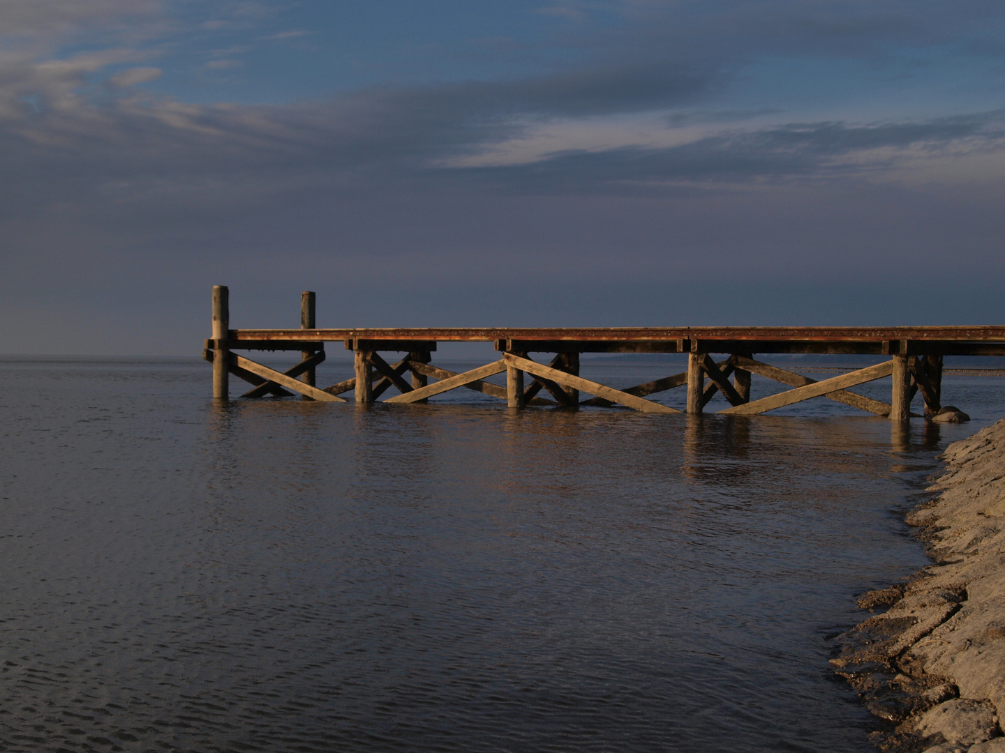 An der Nordsee in Husum