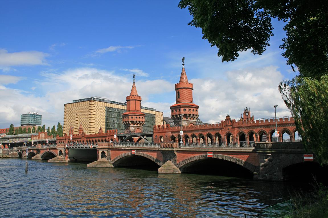 an der Oberbaumbrücke