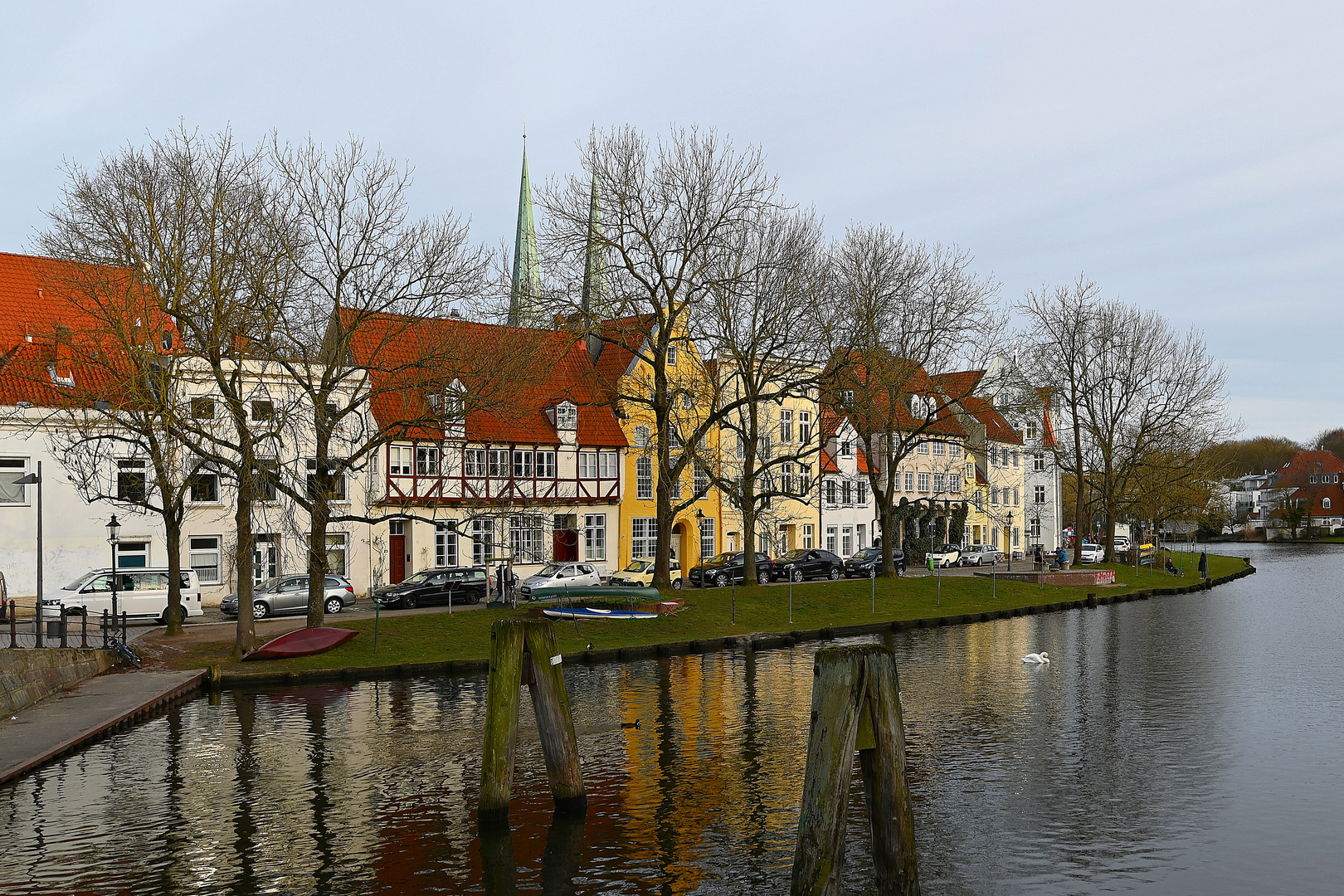 An der Obertrave in Lübeck