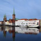 An der Obertrave in Lübeck