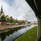 An der Obertrave in Lübeck..