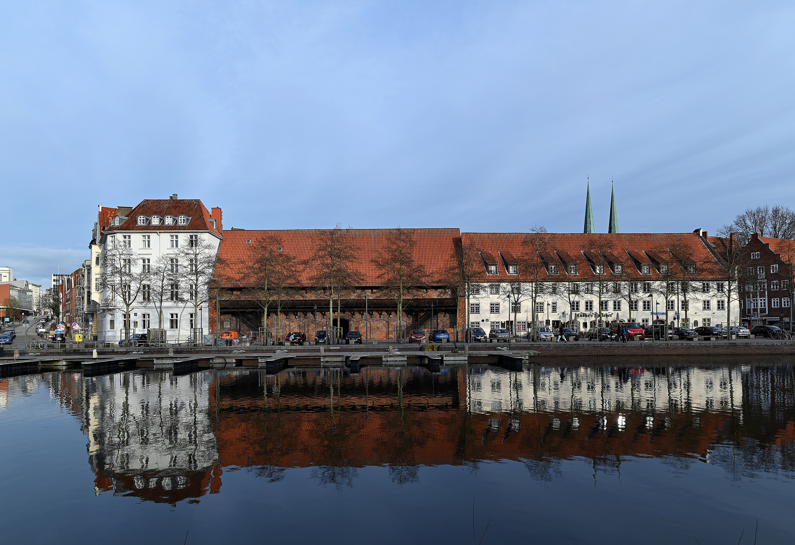 An der Obertrave in Lübeck