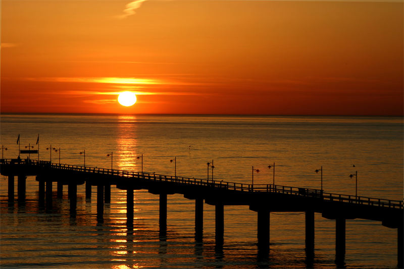 an der Ostsee, ca 6:00 Uhr morgens...