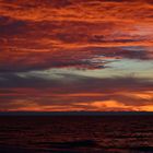 An der Ostsee, ich dachte der Himmel brennt!