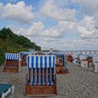 an der Ostsee, Strandkörbe (Mar Báltico, sillones de playa)