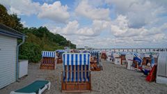 an der Ostsee, Strandkörbe (Mar Báltico, sillones de playa)