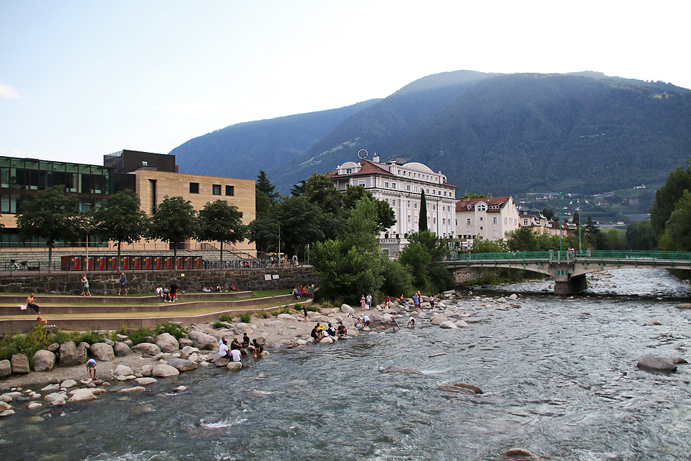 an der Passer in Meran