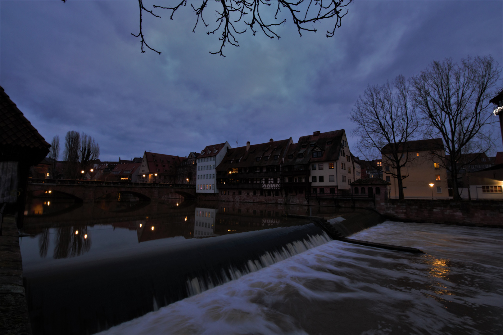 an der Pegnitz beim Kettensteg