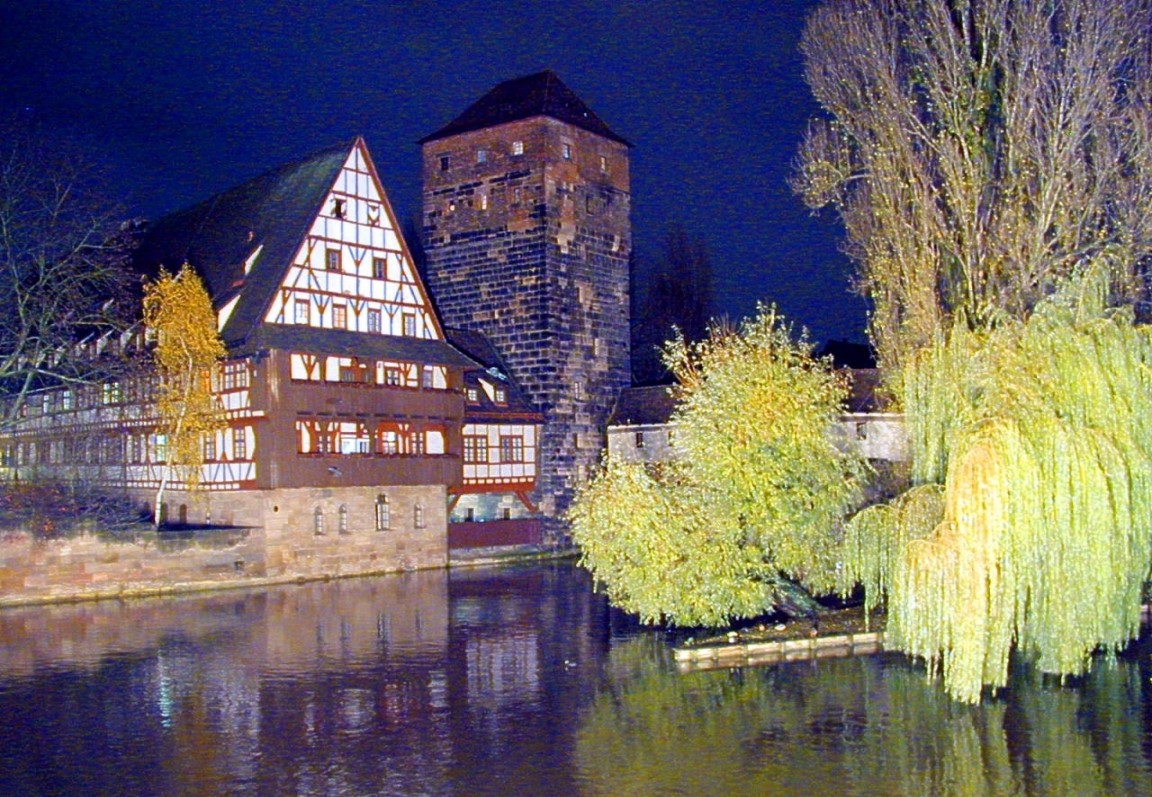 An der Pegnitz in Nürnberg 