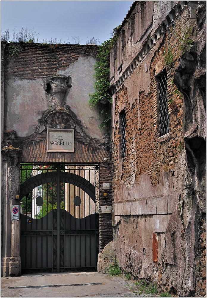 ... an der Porta San Pancrazio ...