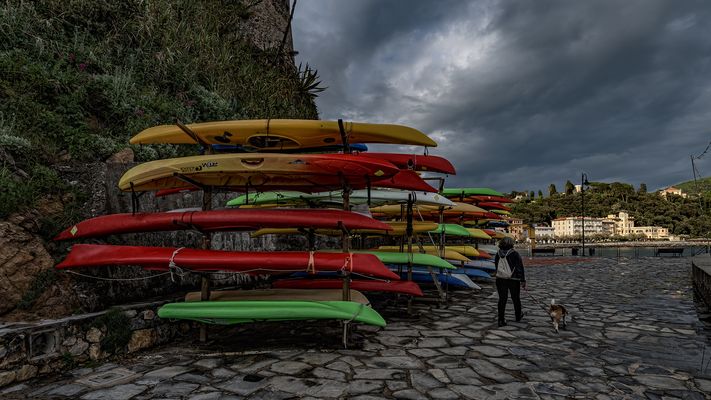 an der Promenade....