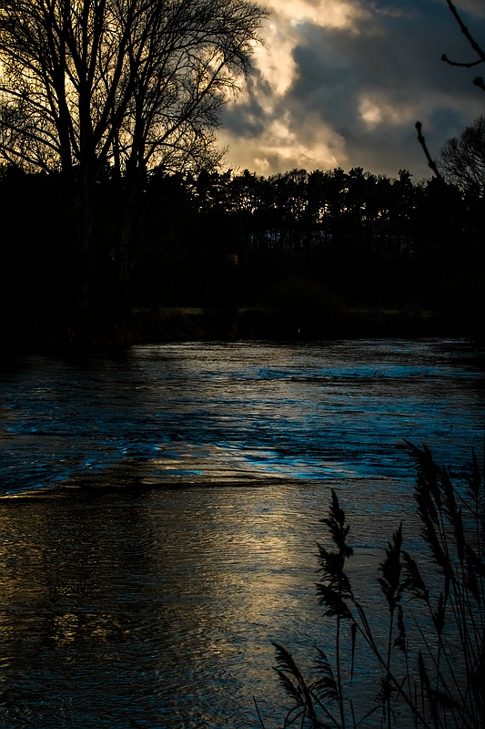 An der Regnitz zur Dämmerung