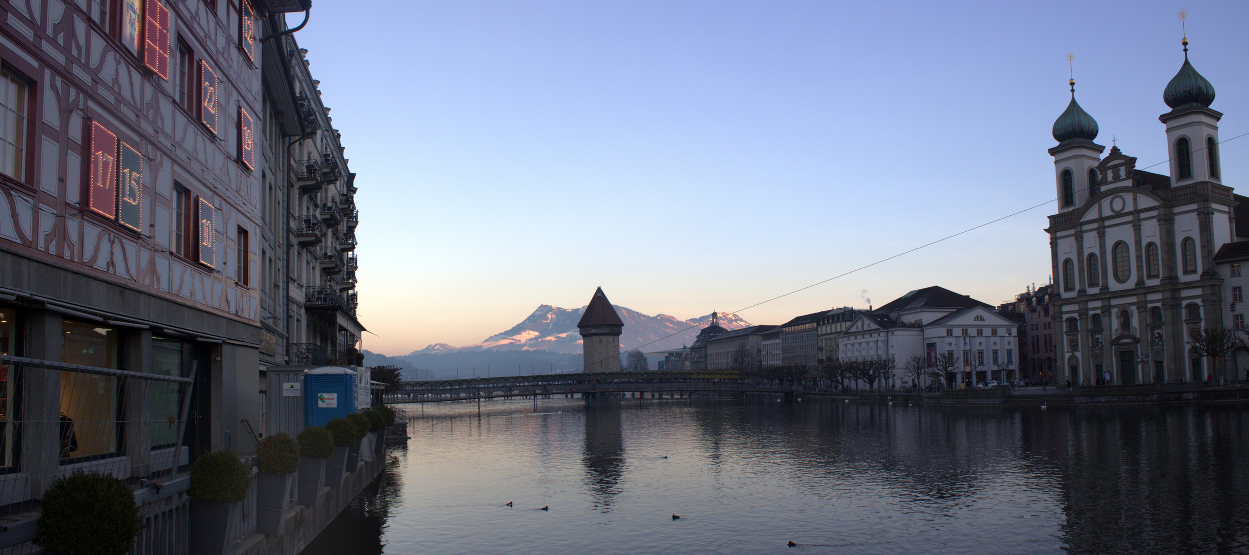 An der Reuss in Luzern