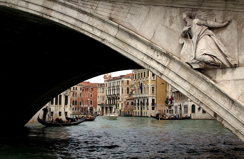 An der Rialto-Brücke