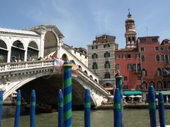 An der Rialtobrücke in Venedig 2