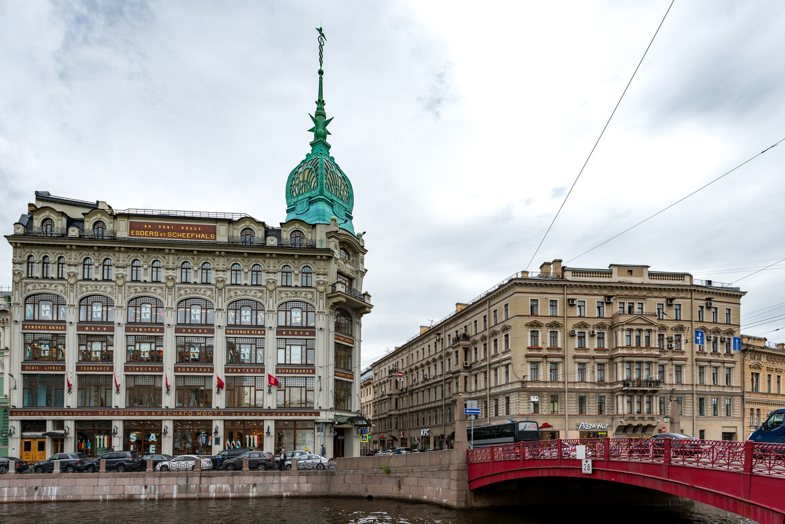 an der roten Brücke