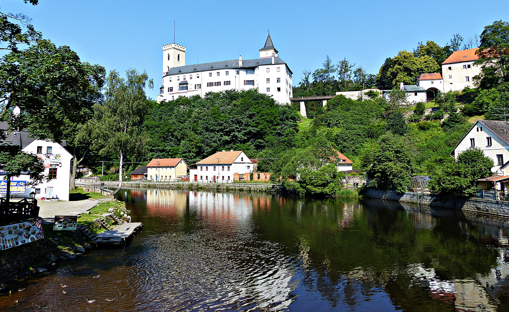 An der roten Moldau in Tschechien 1