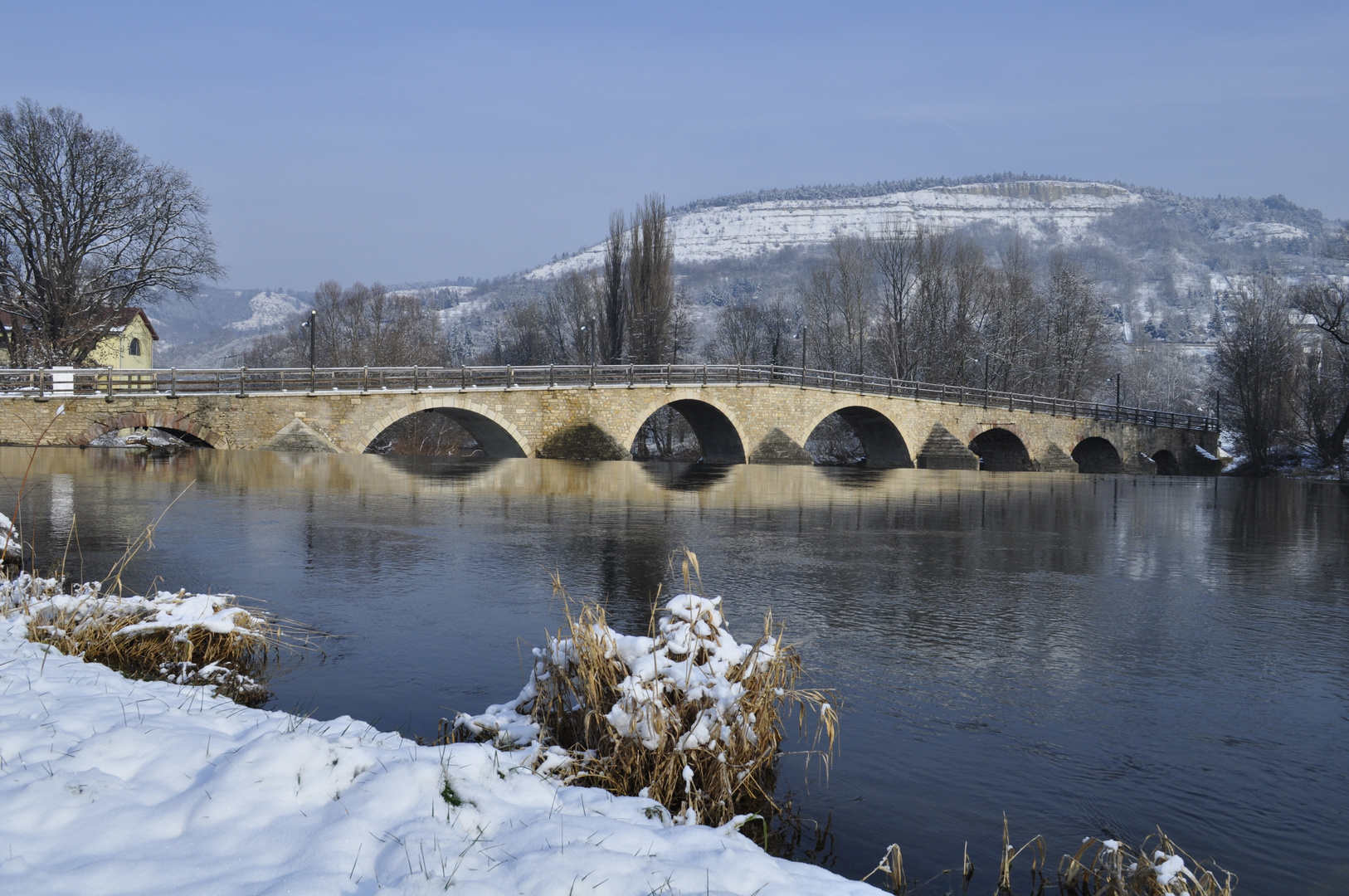 An der Saale winterlichem Strande