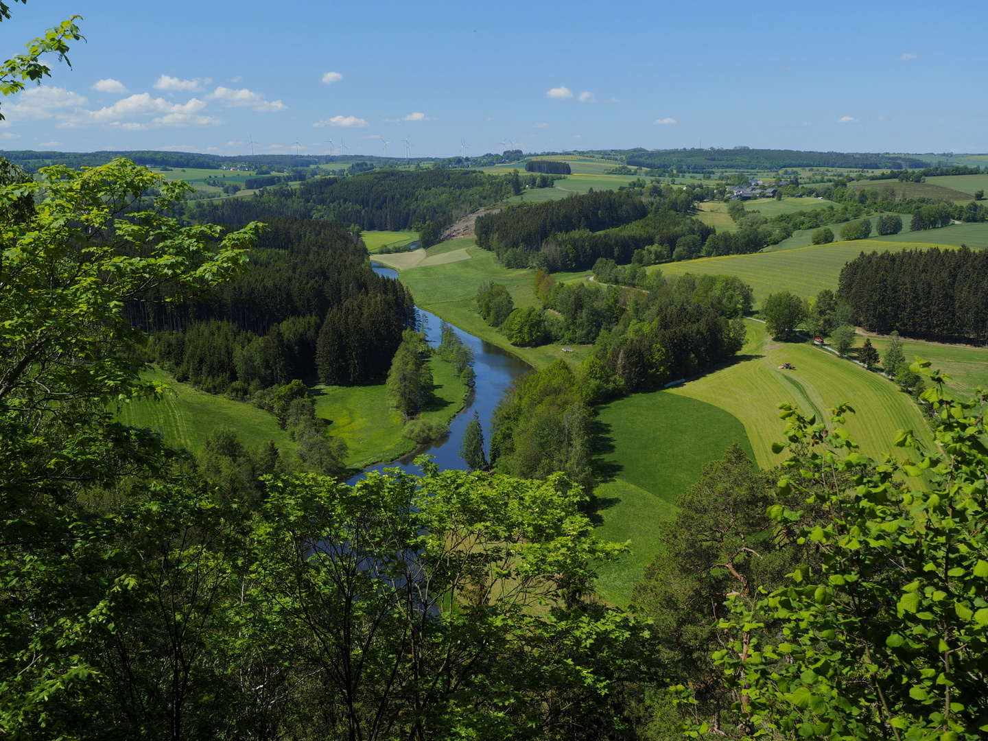 An der Sächsischen Saale, Oberfranken, 