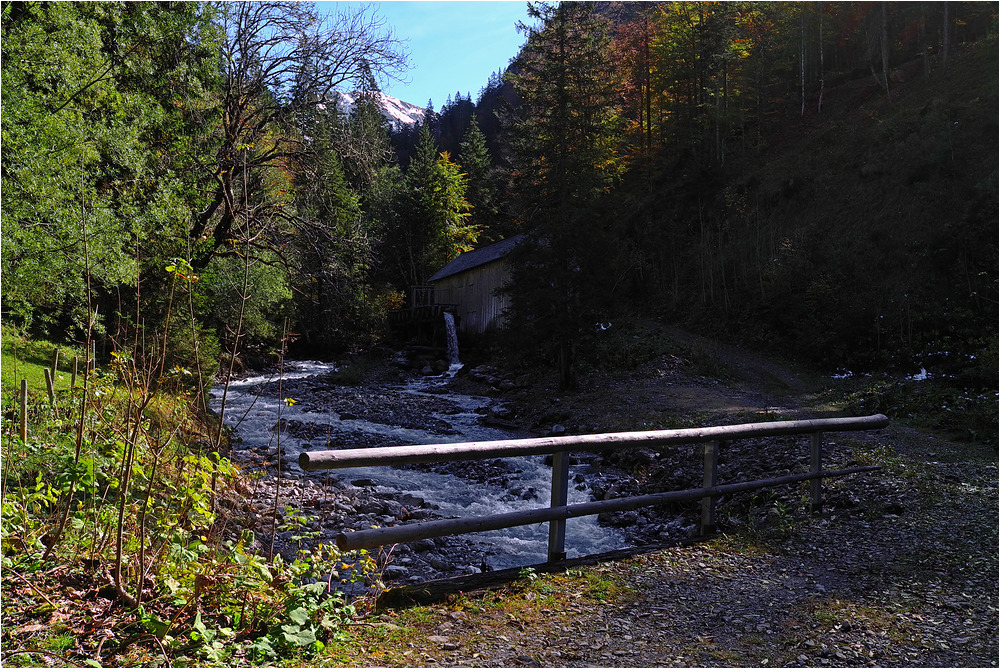 An der Säge im Dietersbachtal