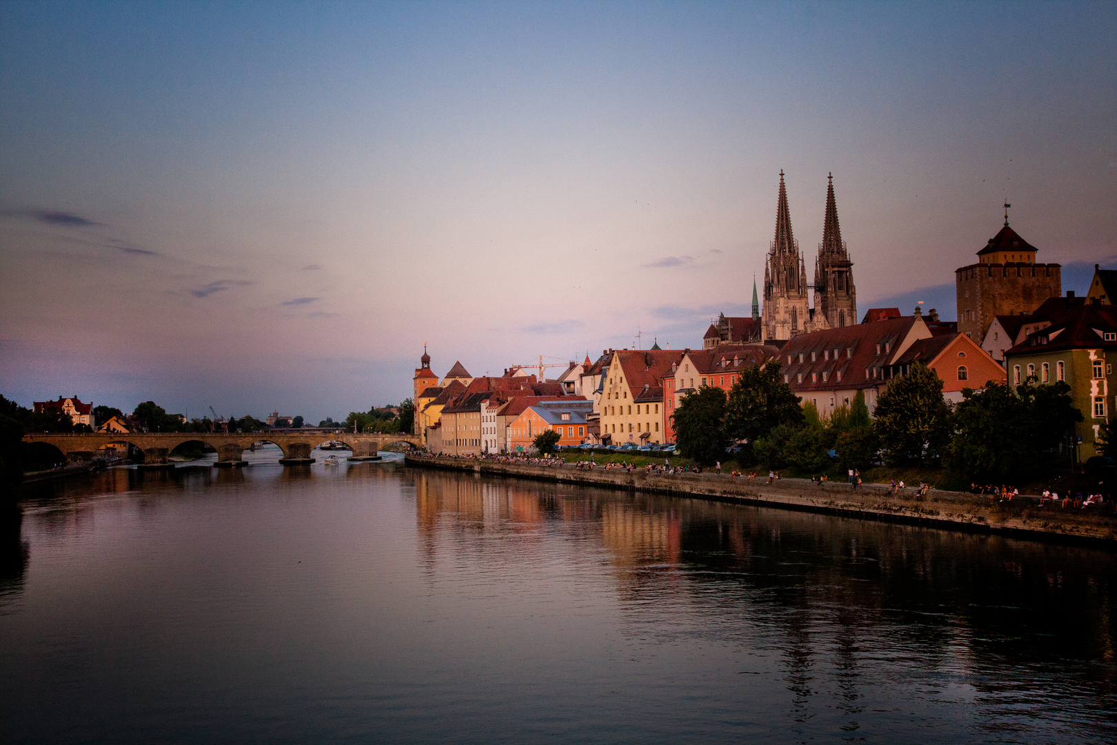 An der schönen blauen Donau