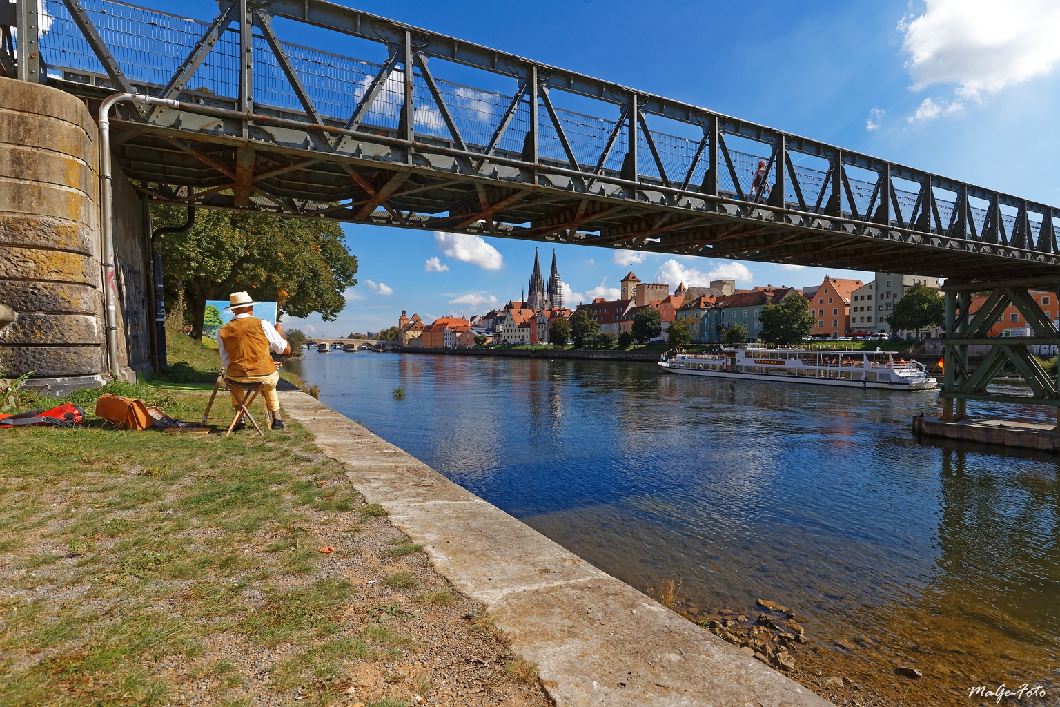 An der schönen blauen Donau