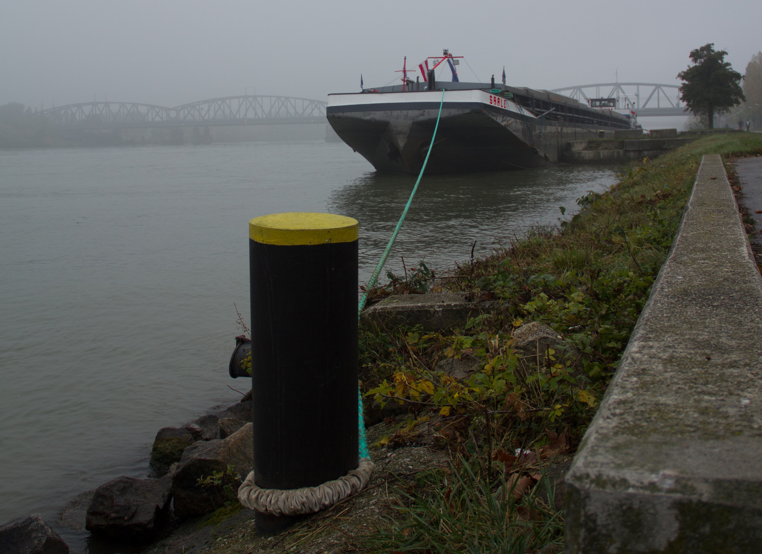 an der schönen grauen Donau