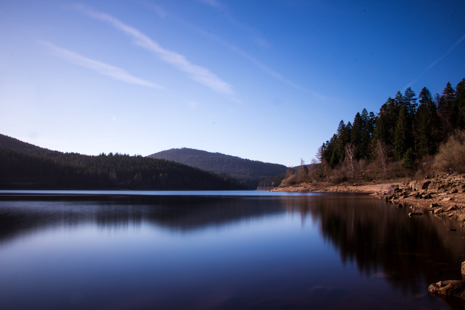 An der Schwarzenbachtalsperre