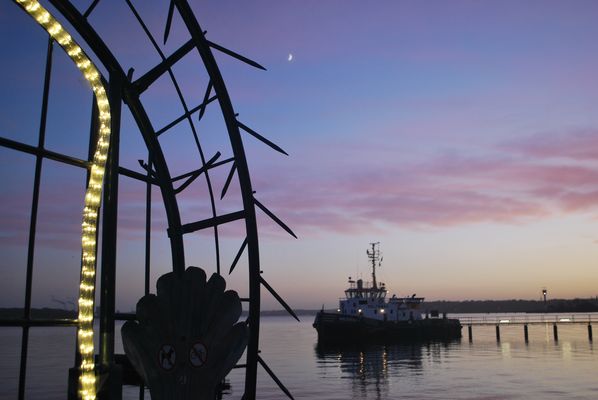 An der Seebadeanstalt Holtenau