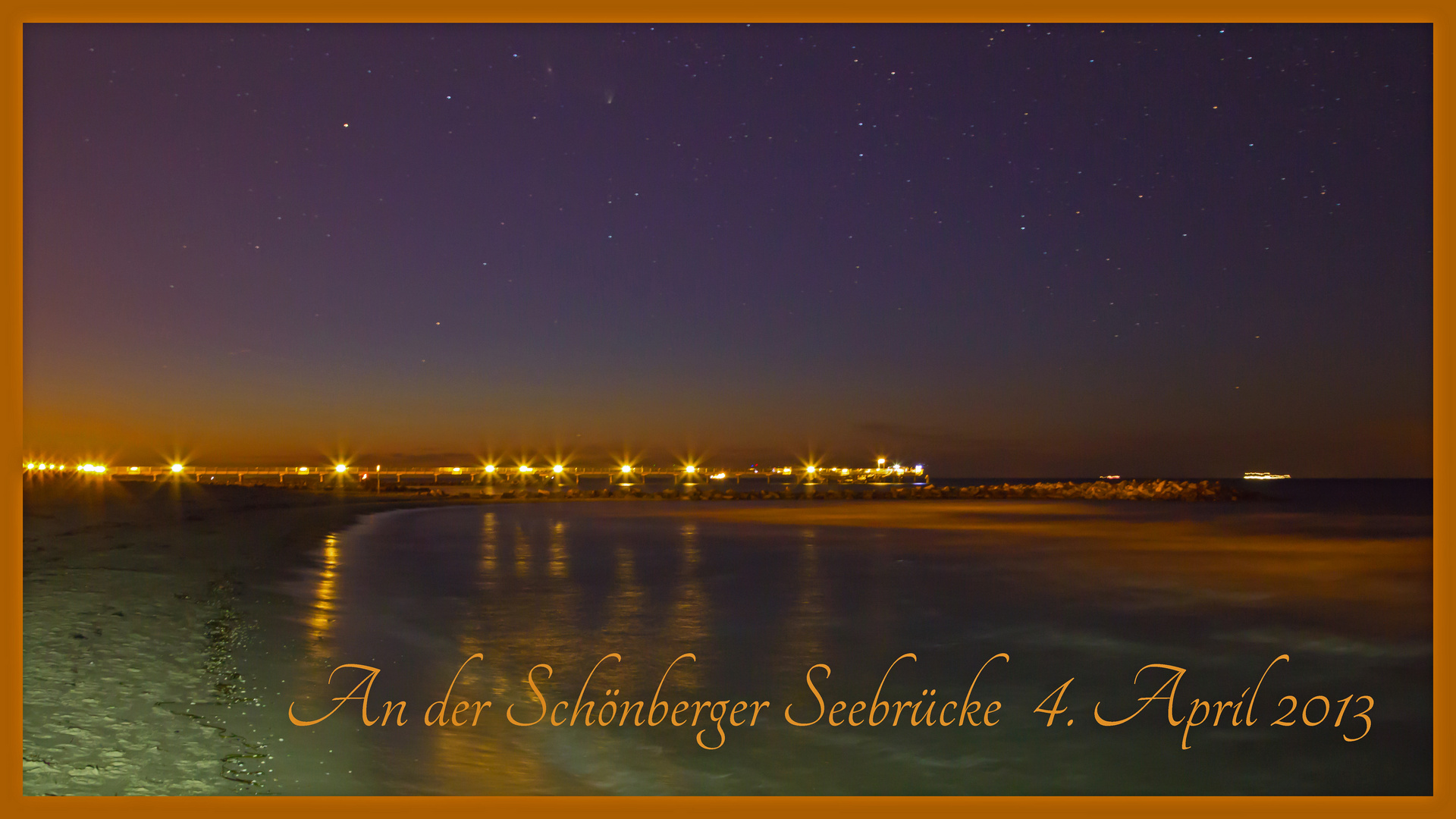 an der Seebrücke...