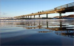 An der Seebrücke in Binz...