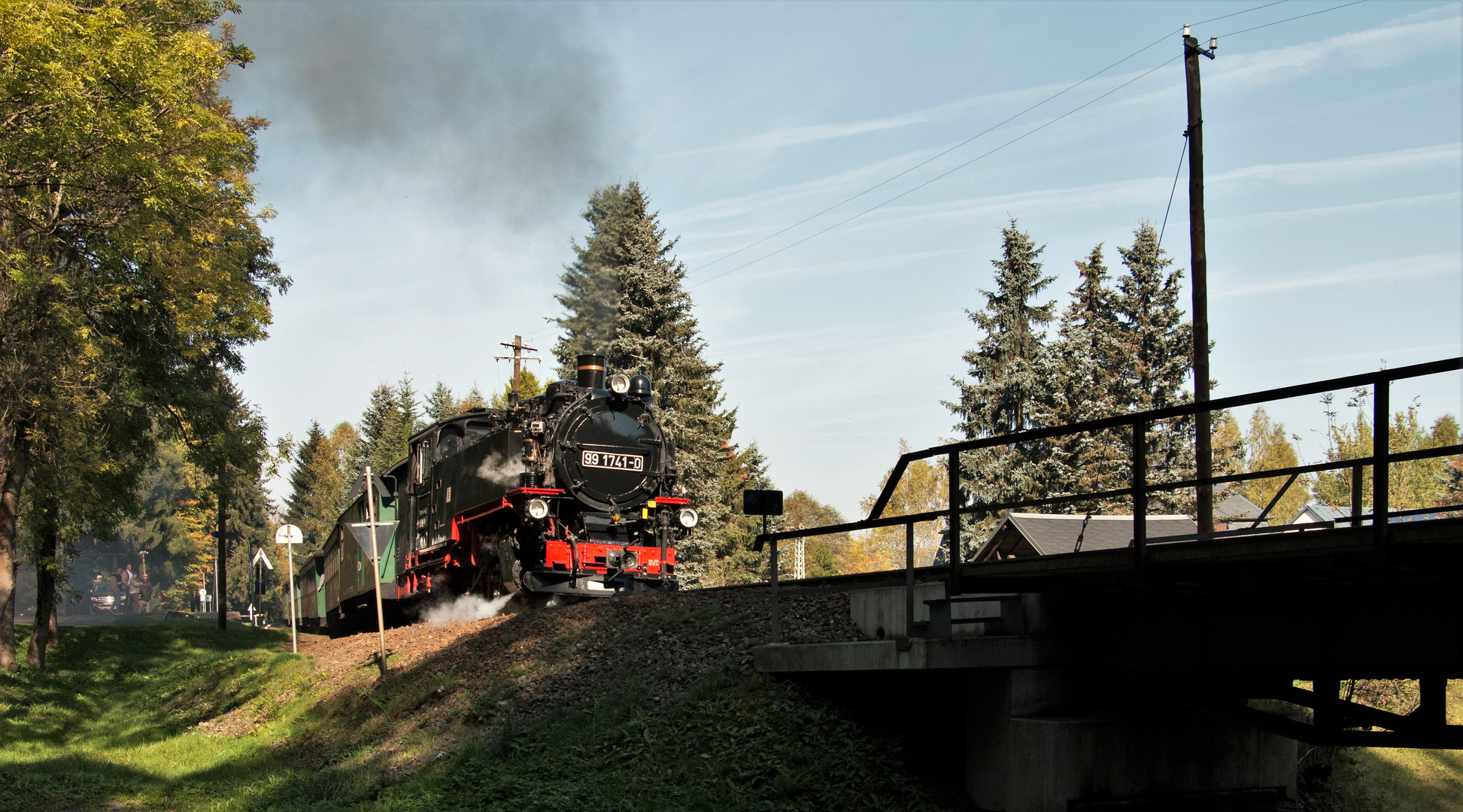 An der Sehmabrücke...