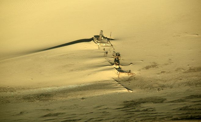 An der Sklelettküste.