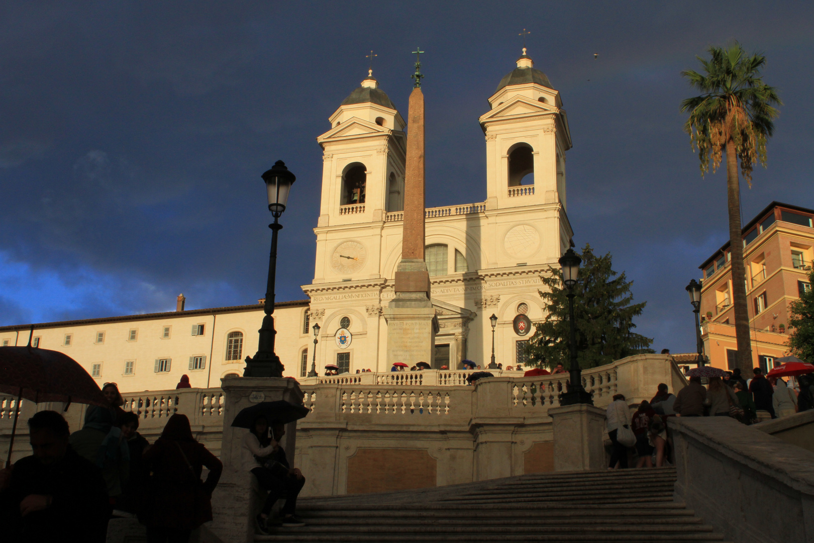 An der spanischen Treppe