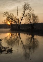 An der Spree, Sonnenaufgang