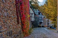 An der Stadtmauer...