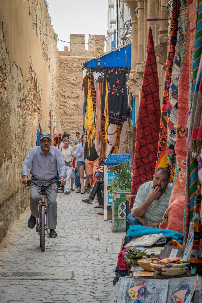 an der Stadtmauer entlang I - Essaouira/Marokko