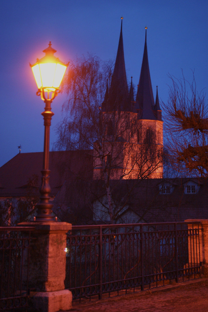 an der stadtmauer in mühlhausen