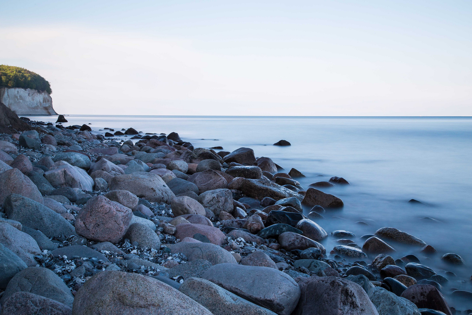 an der Steilküste bei Saßnitz auf Rügen