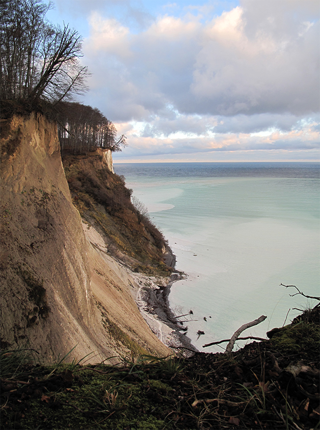 An der Steilküste